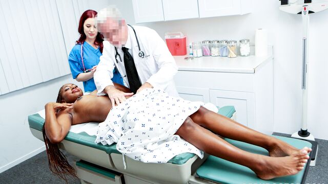 Jessica Ryan and Amari Anne in a hot black & white action