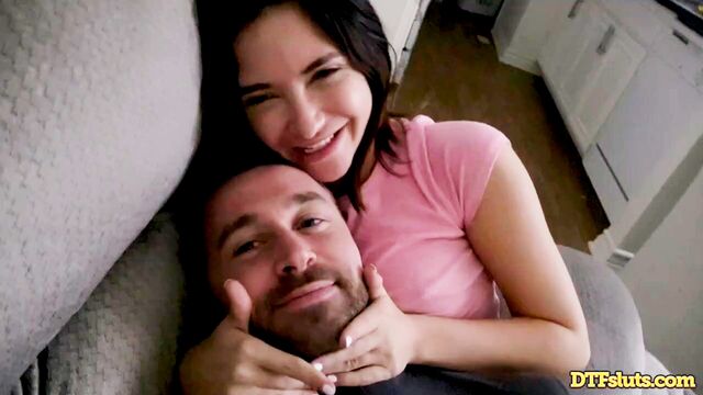 Jane Wilde bouncing on that boner and orgasming for real