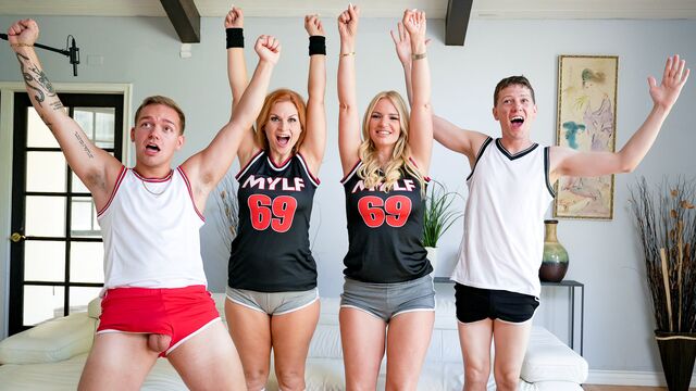 Mom swap porn session with blondes Rachael Cavalli and Sedona Reign