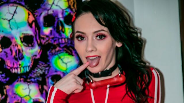 Athena Rayne likes dick-sucking and face-fucking so much