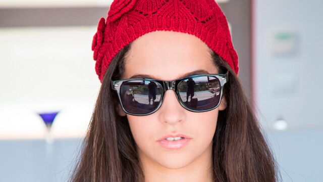 Young and busty brunette Annika Eve enjoys dick and sex