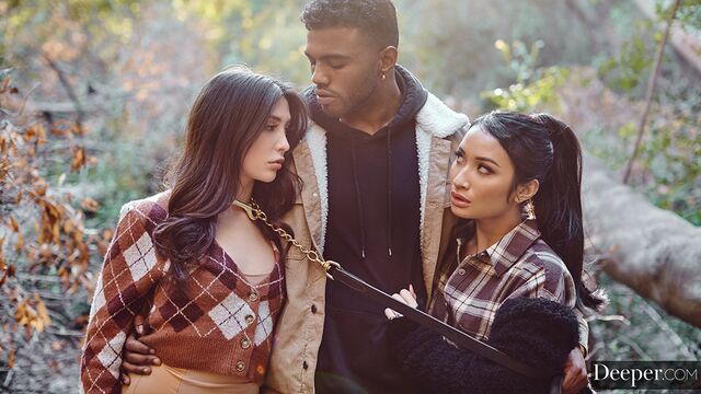 Jane Wilde and Avery Black both love interracial dick-riding