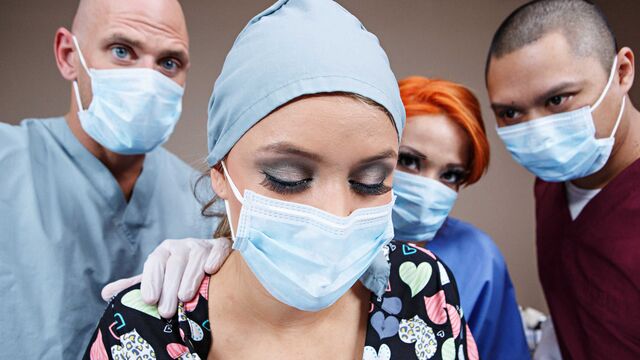 Awesome curly-haired blonde Alexis Monroe gets nicely impaled