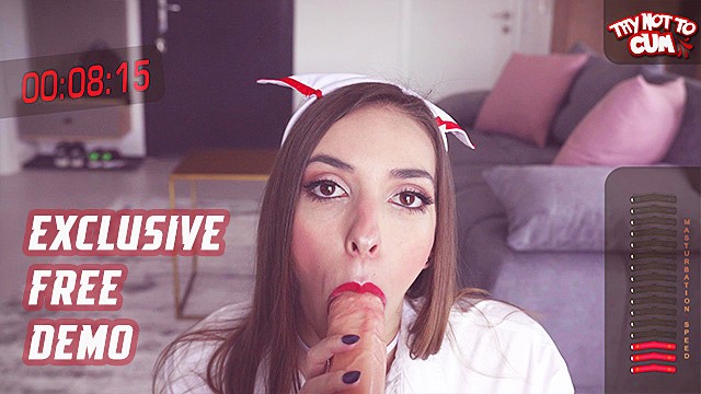 The Jerk Off Games featuring nympho's blowjob video