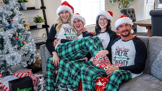 XXX-Mas sex session with awesome Kay Lovely and Nikki Zee