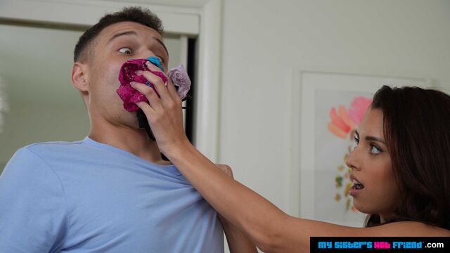 Cutie Lila Love gets fucked in the bedroom by big cock