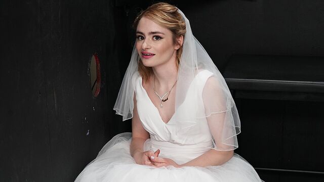 Gorgeous redhead in stockings Reese Robbins is enjoying hard fuck