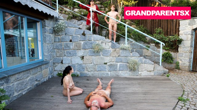 Nicole Love's masturbate scene by Grandparents X