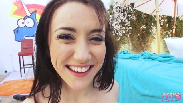 Mike Adriano and Stefania Mafra's brunette smut by Perv City