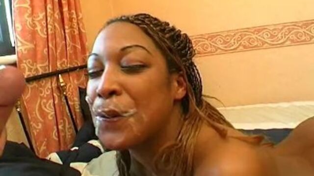 Temperament pornstar at facial movie