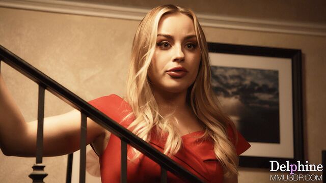 Godlike blonde with big booty Anna Claire Clouds jumps on a big cock