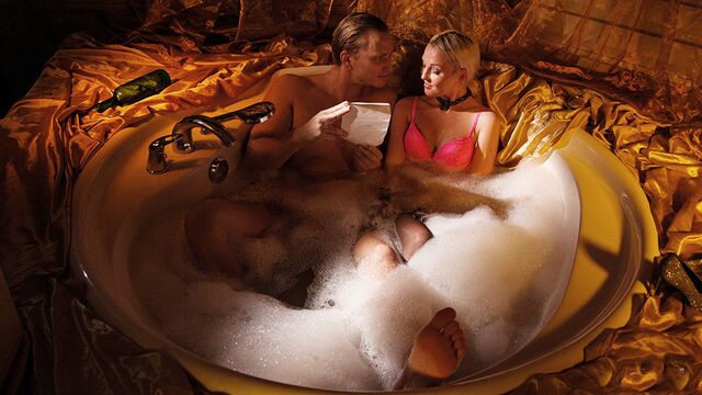 Beautiful blonde chick Lovita Fate likes riding on a big dick