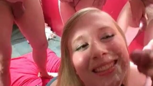 Satine's bukkake movie