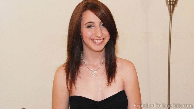 Gorgeous brunette Gabrielle is getting pleasure from a big cock