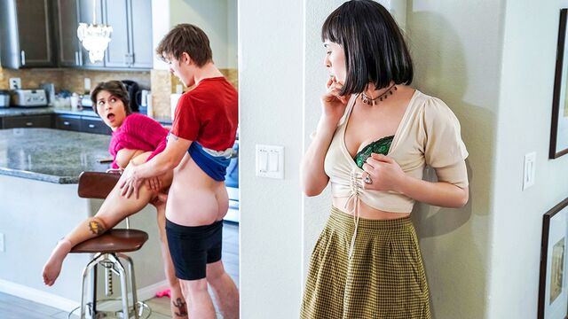 Astonishing sex on the sofa with hotties Khloe Kapri and Elsa Jean