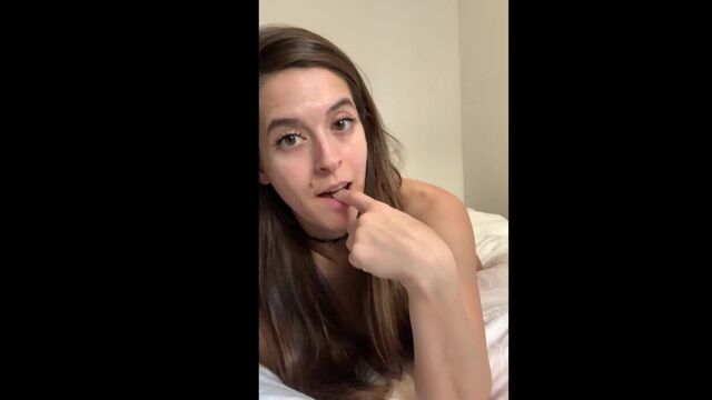 Aesthetic solo masturbation with a hot girlfriend Abbie Maley