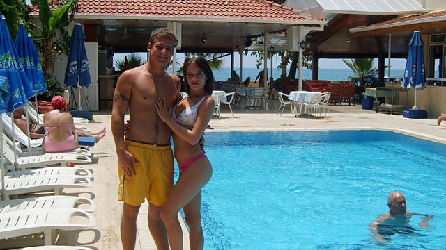 Bitchy teen with small tits Leony April jumps on a big dick