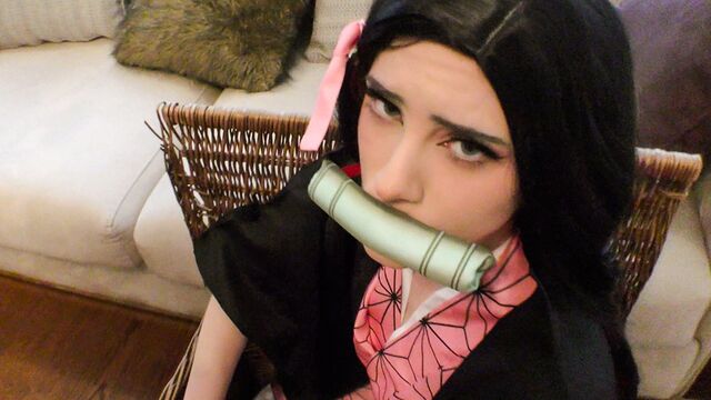 Rough sex in the POV angle with a hot brunette Melody Marks