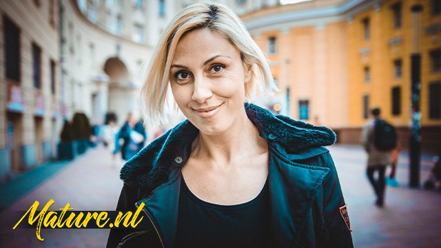 Charming Eva's big natural tits action