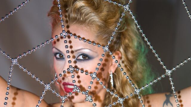 Blonde hottie Yessy is enjoying hardcore anal penetration