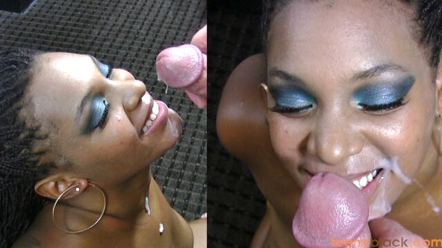 White lover screwed a big-boobed ebony girlfriend Cassie Love