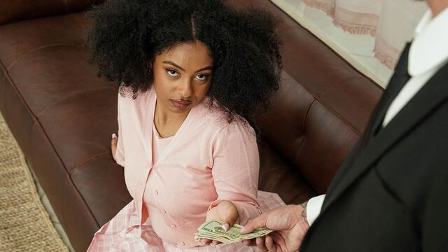 Astonishing angel Hadiya Honey definitely likes interracial sex