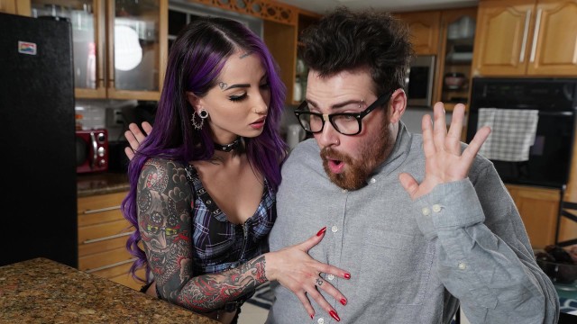 Tattoo trailer with alluring Valerica Steele and Logan Xander from Aggressive Porn