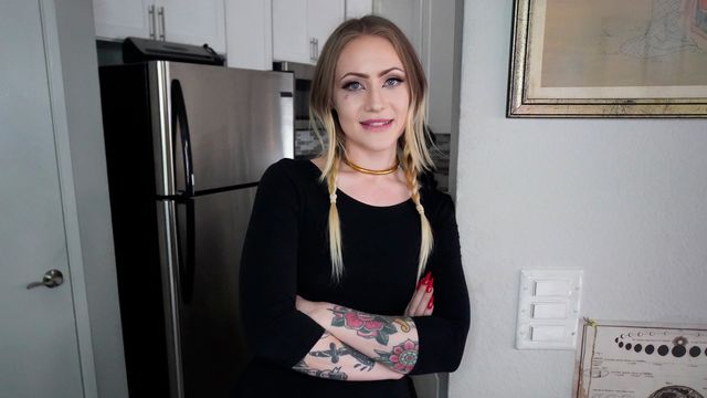 Awesome cheating hottie Baby Sid screwed in the doggy style pose