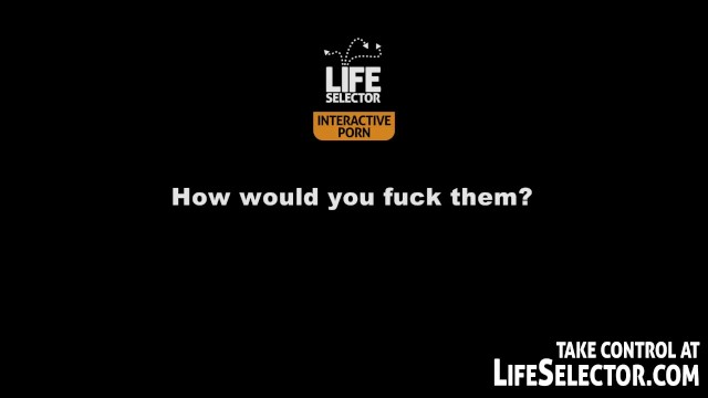 Life Selector featuring Capri Cavanni and Ash Hollywood's vaginal xxx