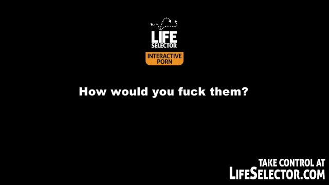 Life Selector featuring Kathia Nobili's blowjob clip