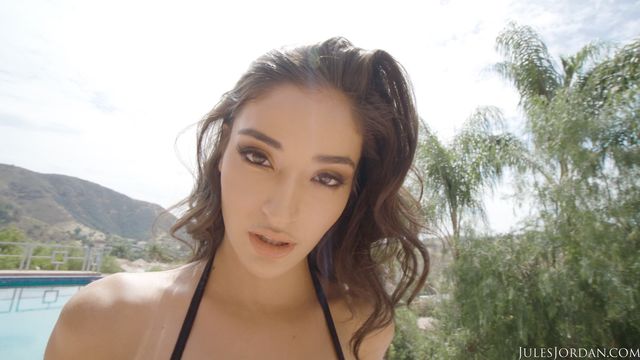 Playful teen Emily Willis anally fucked in the cowgirl pose