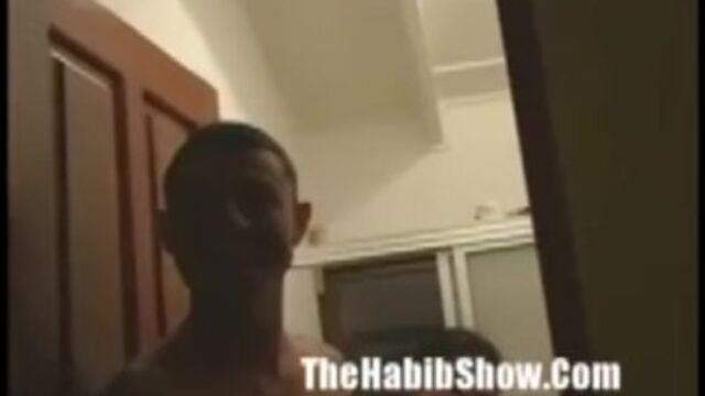 Flirtatious hoochie's homemade scene