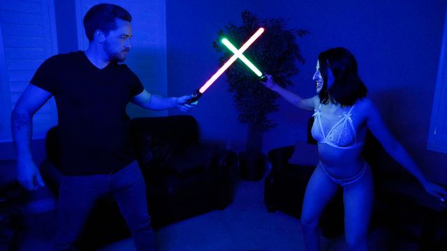 Sensual big-bottomed Aubree Valentine fucked in the cowgirl pose