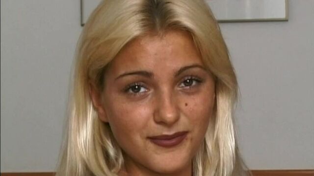 Rough gangbang session with a cum-swallowing blonde Nicole