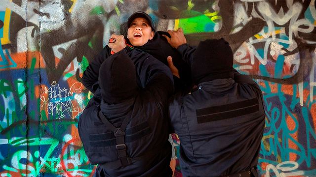 Awesome hottie Jennifer Mendez jumps on a big boner like a pro