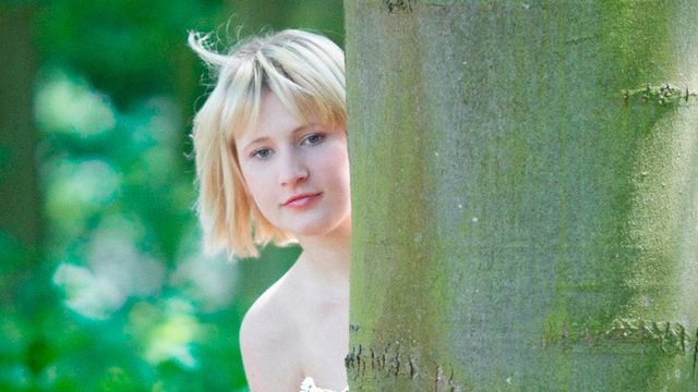 A rich old man fucks with a beautiful blonde Katalyna