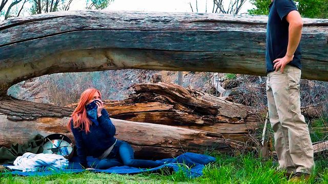 MILF with long legs Serene Siren knows how to stroke a big cock