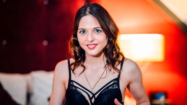 Beautiful small-tit brunette Rachel Adjani gets her ass fucked by a BBC