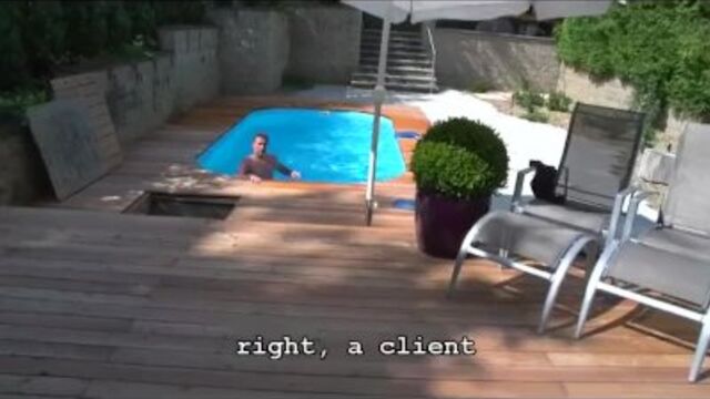 Pretty soul mate's pool scene