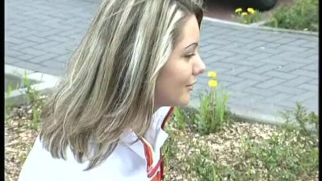 Captivating model's anal clip