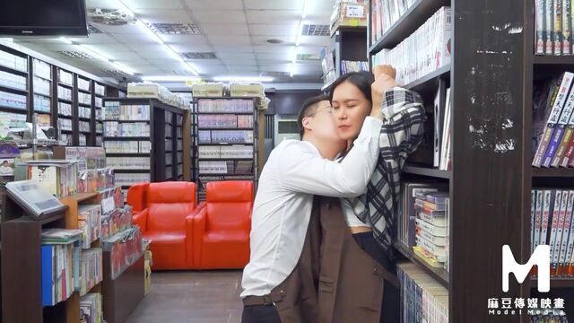 Korean hottie Su Nian Jin screwed right in the library