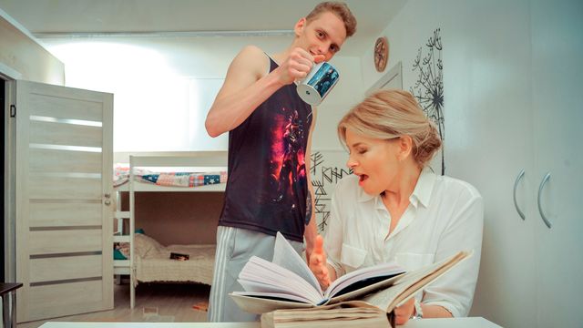 Seduced babe opens her pussy and mouth on the hidden camera