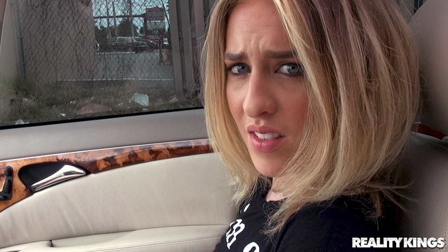 Sweetheart Bonnie Grey gets roughly fucked on the camera