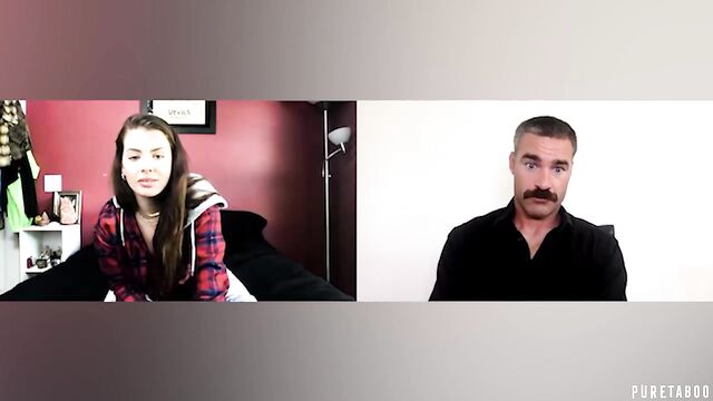 Beauty Keisha Grey shows her naked pussy for a horny bf