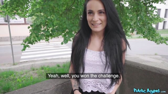 Impressive outdoor sex under the bridge with a hot Lexi Dona