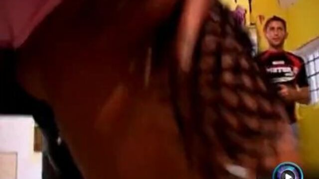 Tireless Kid Jamaica and Rocco Siffredi's cumshot dirt