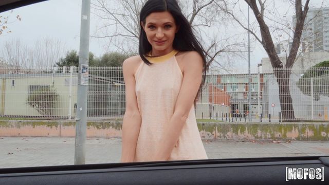 Adorable girlfriend with small tits Arian Joy likes dick-riding so much