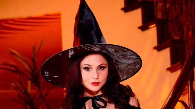 Awesome brunette Ariana Marie is enjoying intensive sex so much