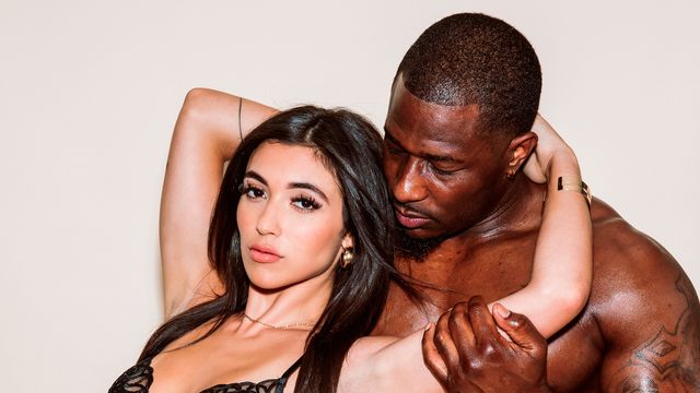 Oiled hottie Brooklyn Gray looks great in the missionary pose