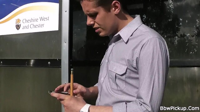 Dani Amour's bukkake porn by BBW Pickup